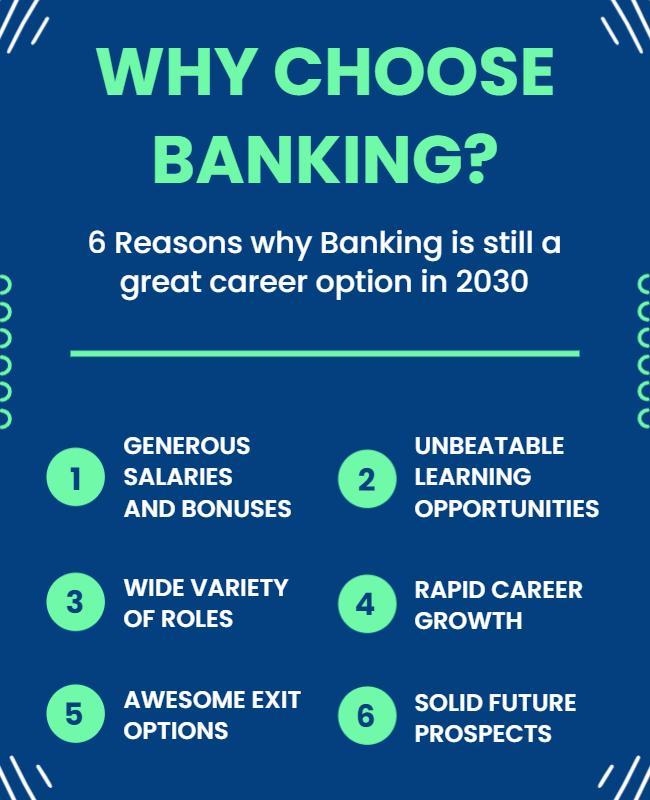 Banking Career Opportunities Promotion Flyer Template