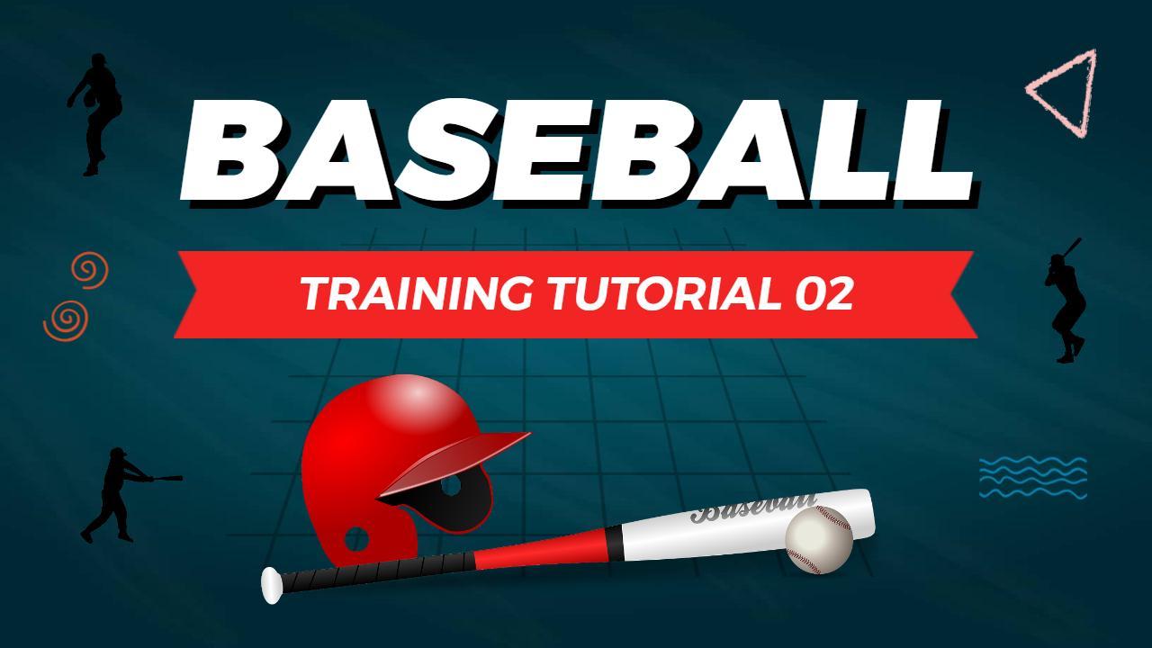 Baseball Training Techniques Tutorial YouTube Thumbnail Template