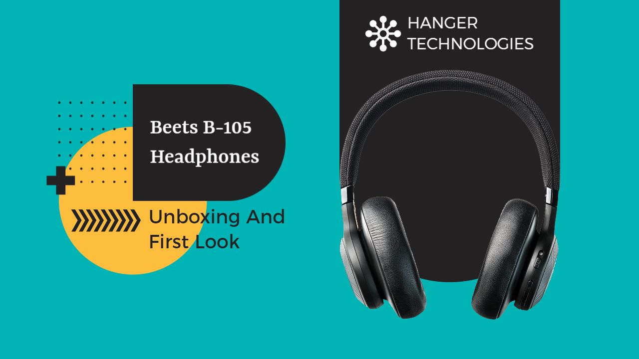 Beats B-105 Headphones Unboxing YouTube Thumbnail Template