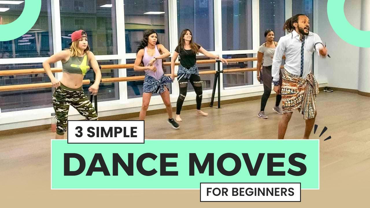 Beginner Dance Moves Easy Tutorial YouTube Thumbnail Template