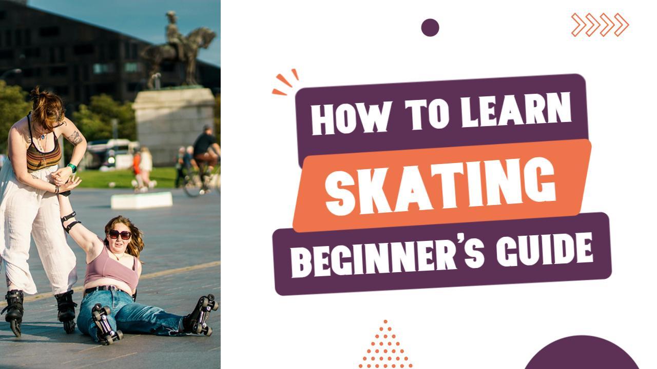 Beginner Skating Skills Learning YouTube Thumbnail Template
