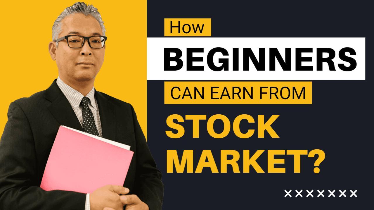 Beginner Stock Market Strategies Guide Trending YouTube Thumbnail Template