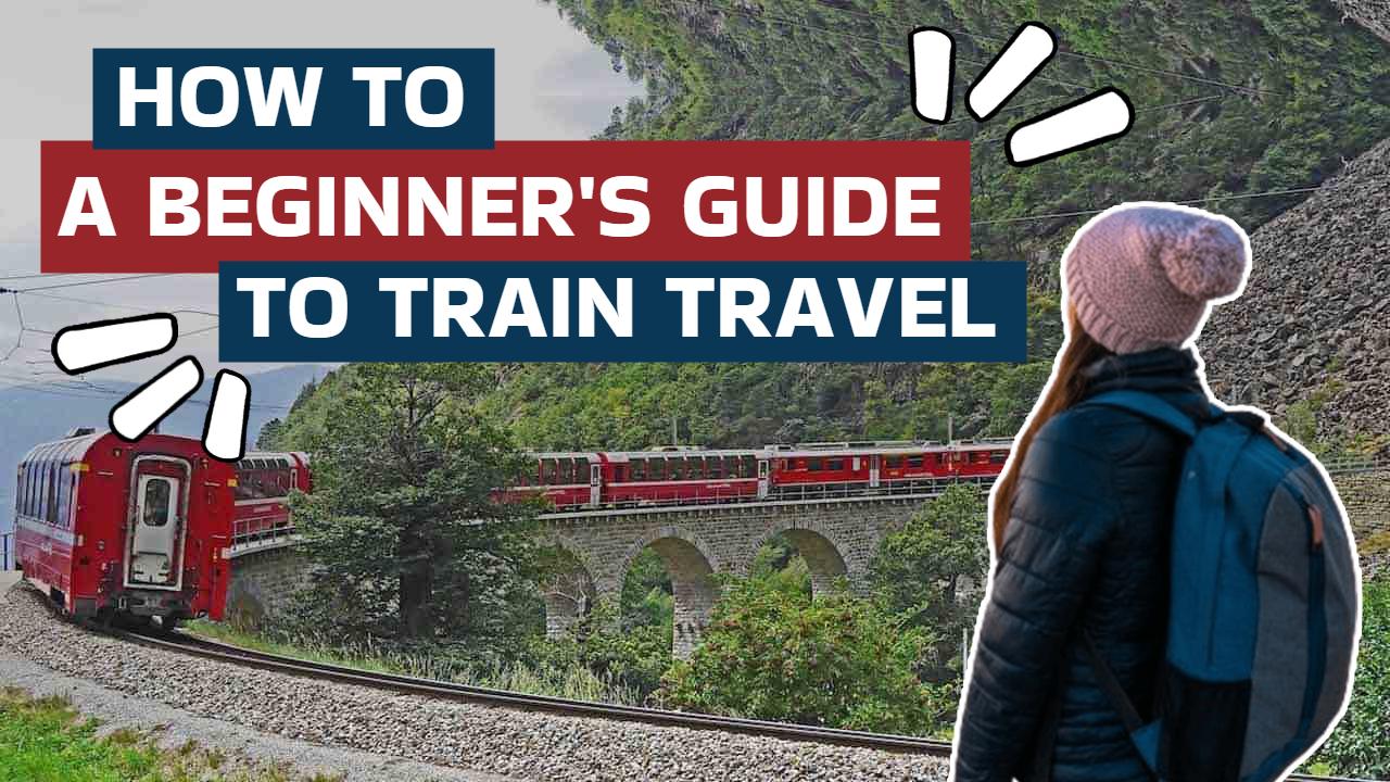 Beginner's Guide to Scenic Train Travel YouTube Thumbnail Template