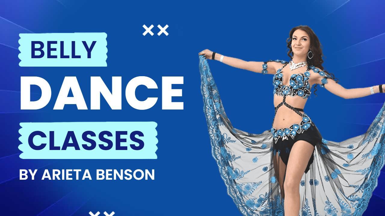Belly Dance Classes Fun Tutorial YouTube Thumbnail Template