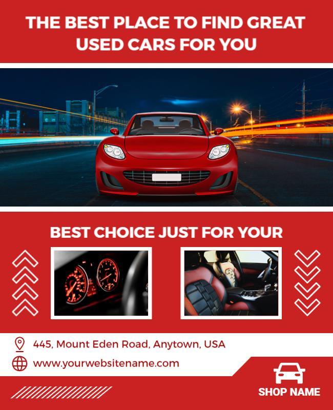 Best Car and Auto Repair Services Flyer Template