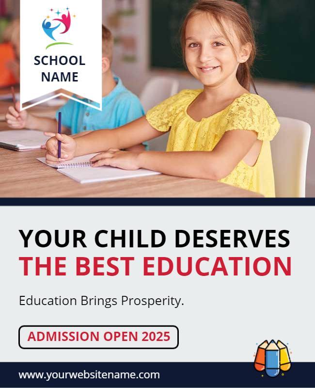 Best Education Flyer Template