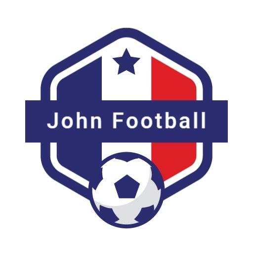 Blue and Red Shield Design for Soccer Team Logo Template