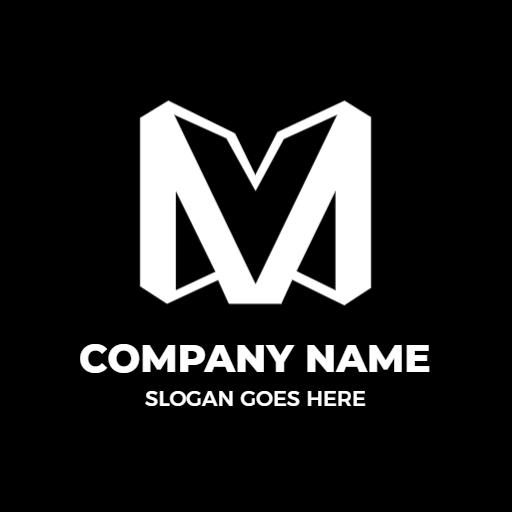 Bold and Stylish M Letter Design for Modern Companies Logo Template