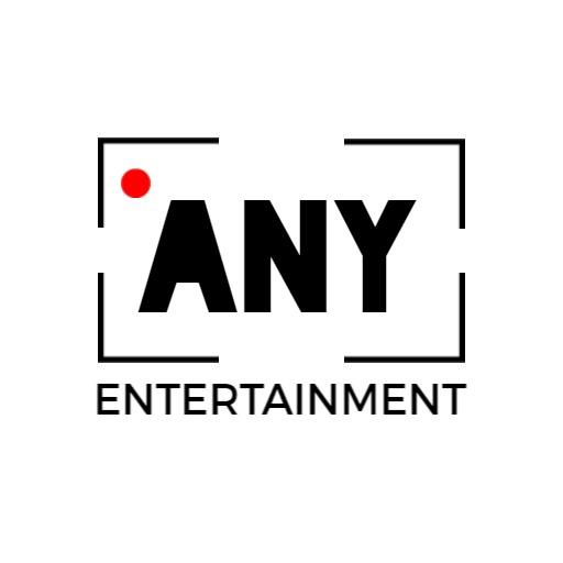 Bold Black and Red Graphic Design for Entertainment Logo Template