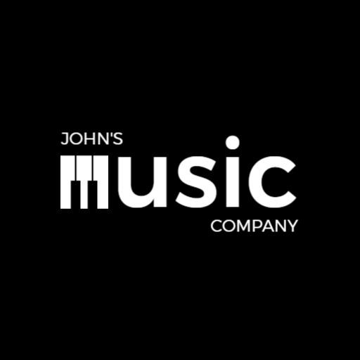 Bold Black and White Branding for Music Company Logo Template