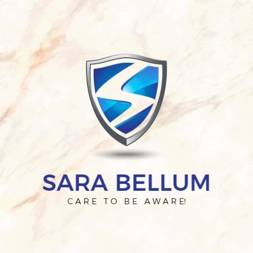 Bold Blue Shield Design Representing Security Services Logo Template