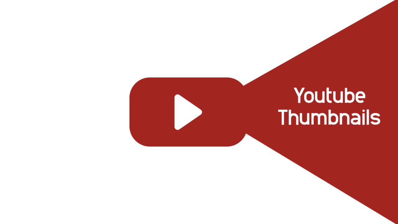 Bold Geometric Designs Abstract YouTube Thumbnail Template