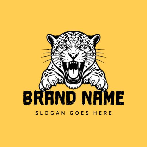Bold Jaguar Design Showcasing Power and Strength Logo Template