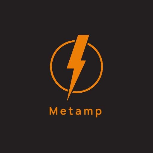 Bold Orange Lightning Bolt Design for Electrician Services Logo Template