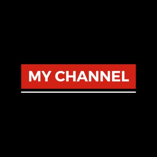 Bold Red and Black Design for Engaging YouTube Channel Logo Template