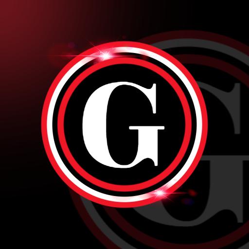 Bold Red and Black Letter G Design for Alphabet Logo Template