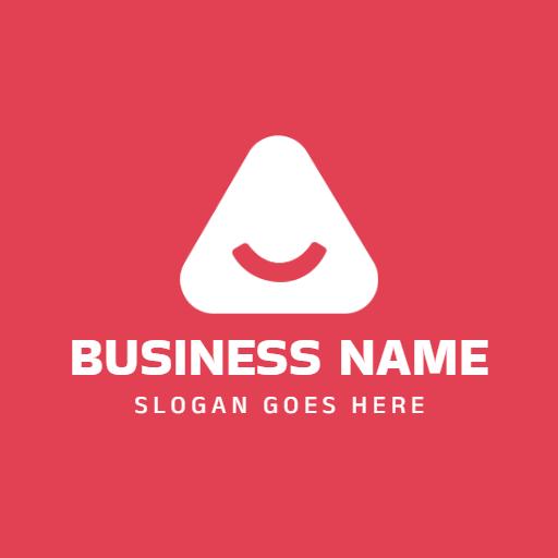 Bold Red and White Branding for Your Business Logo Template
