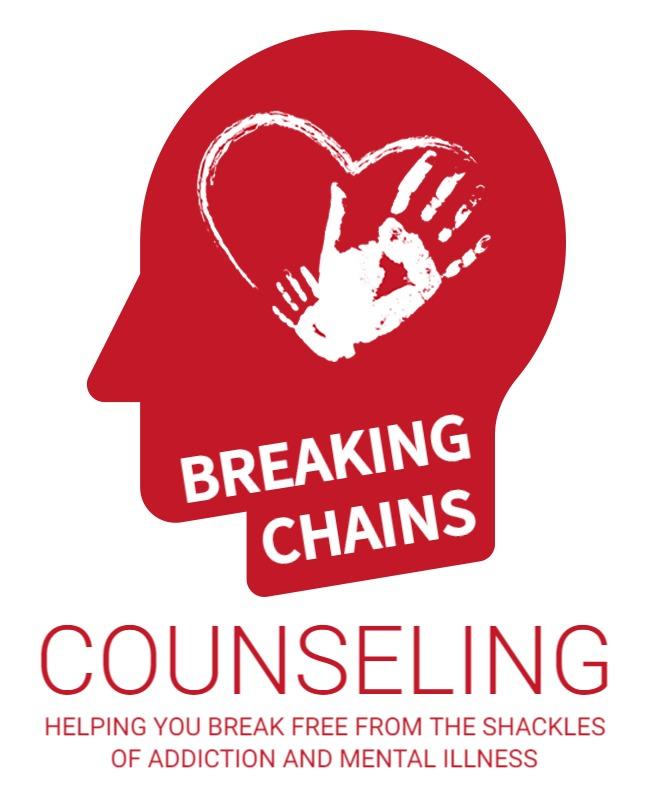 Bold Red Counseling for Mental Health and Addiction Poster Template
