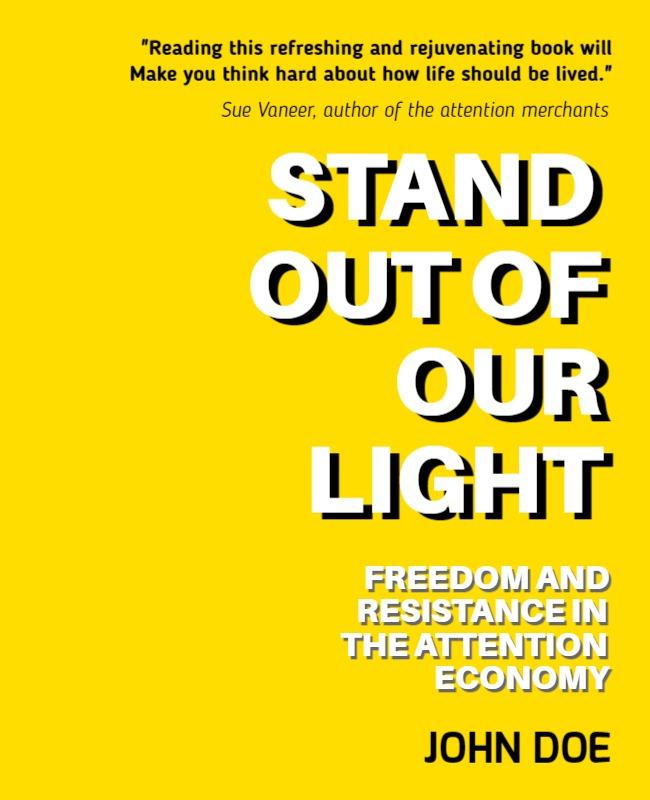 Bold Yellow Contemporary Book Revolution Poster Template