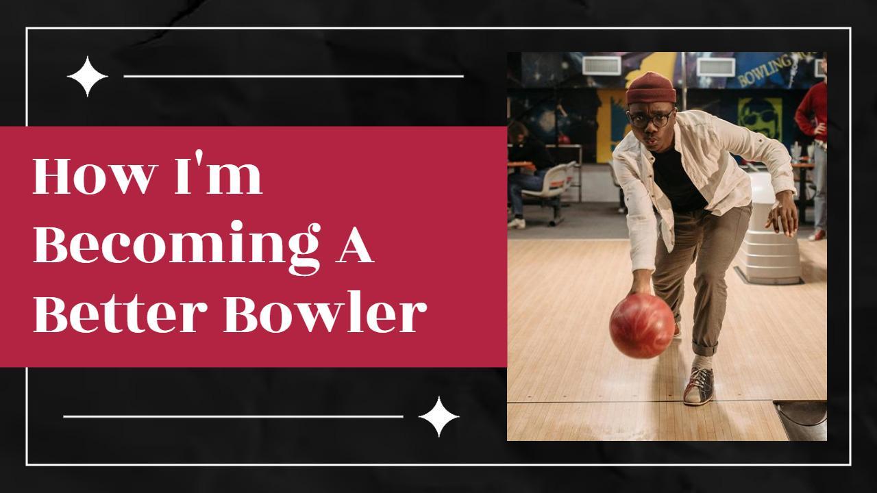 Bowling Skill Improvement Training Sports YouTube Thumbnail Template