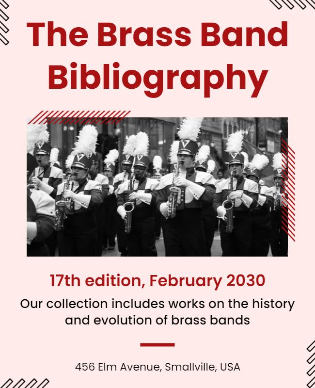 Brass Band History Event Flyer Template