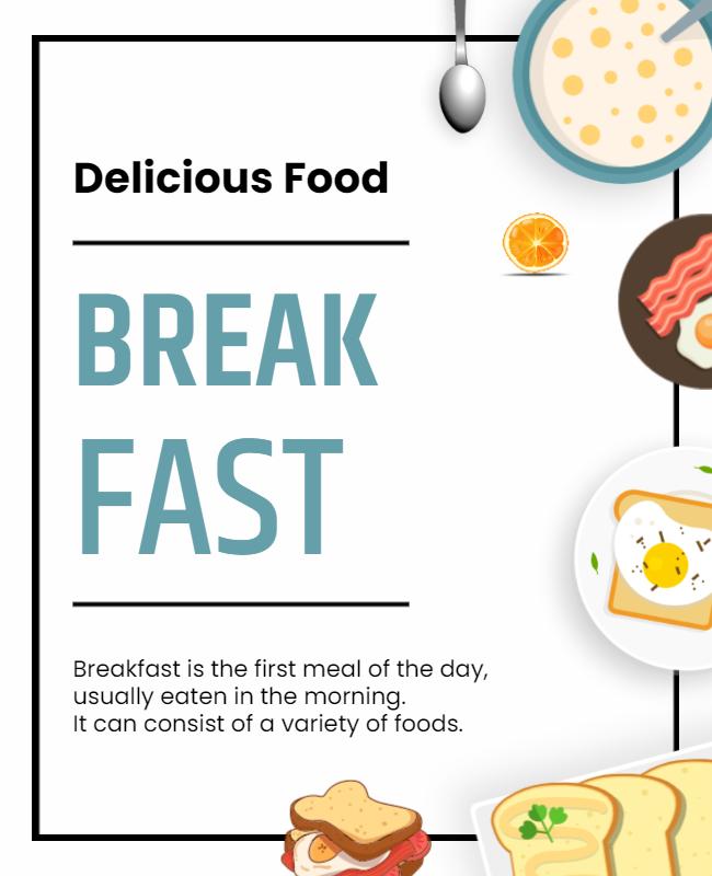 Breakfast Special Promotion Flyer Template