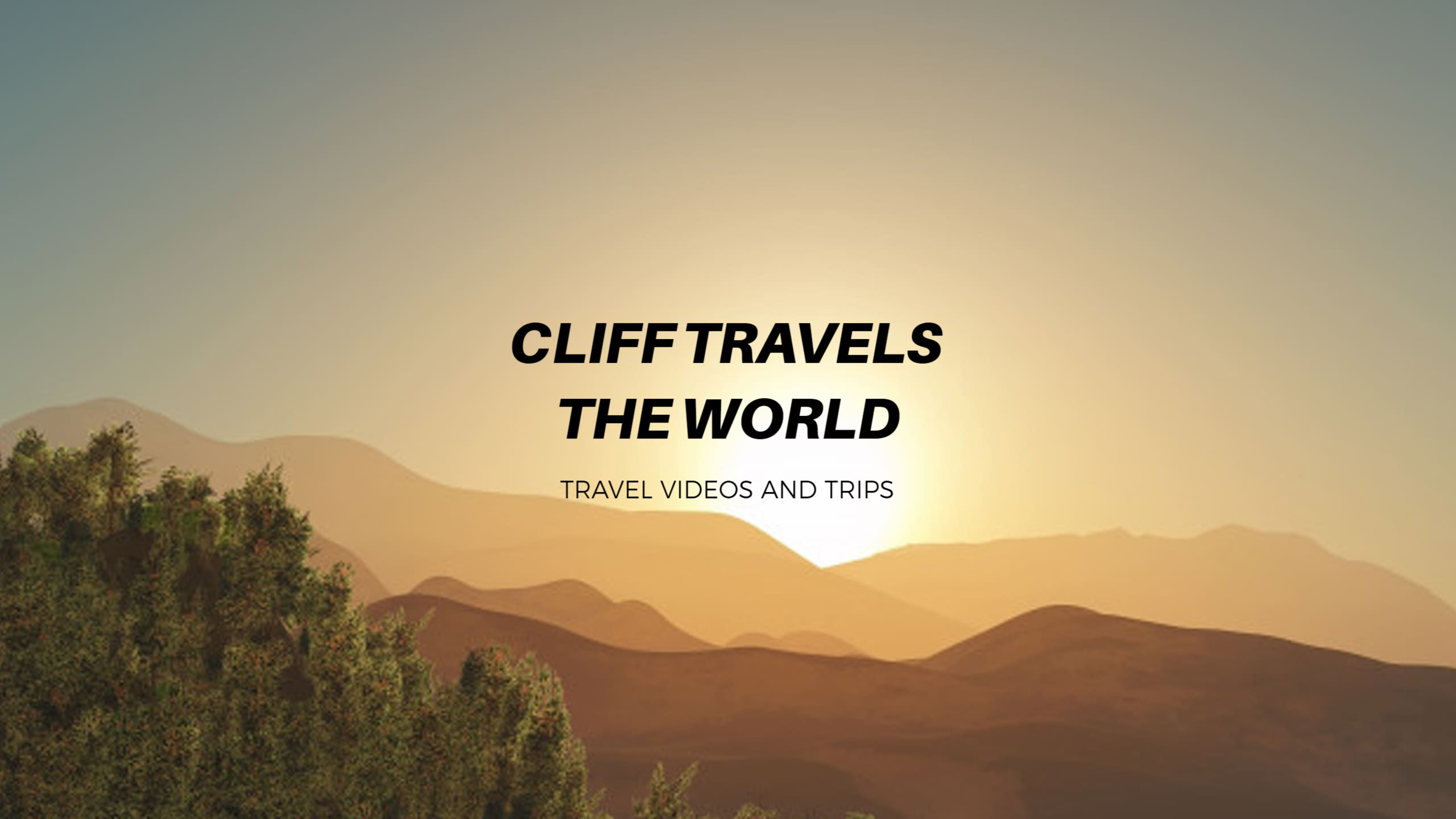Breathtaking Sunset Over Mountains for Travel Adventures Banner Template