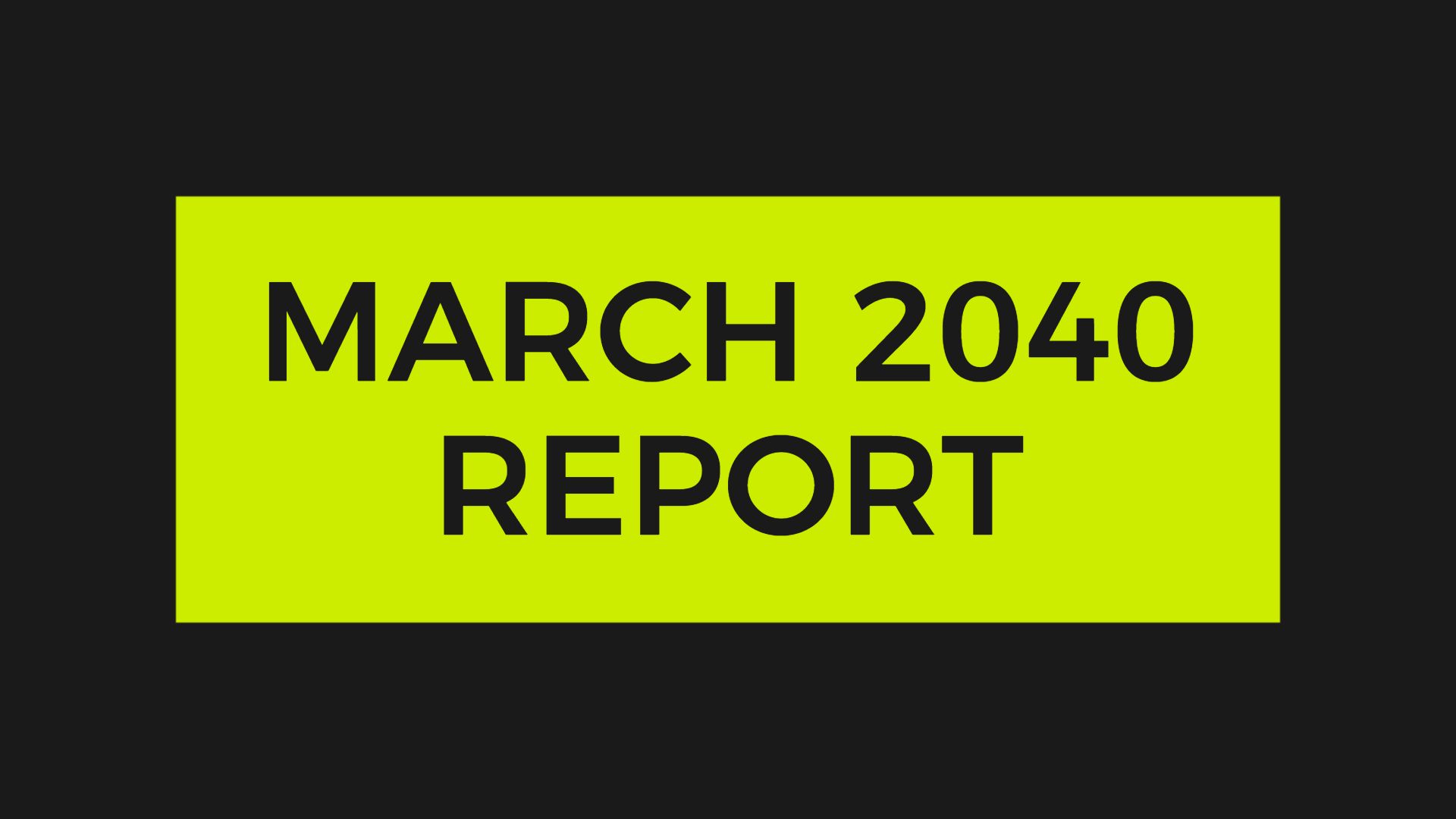 Bright Green Sales Performance Analysis Report Presentation Template
