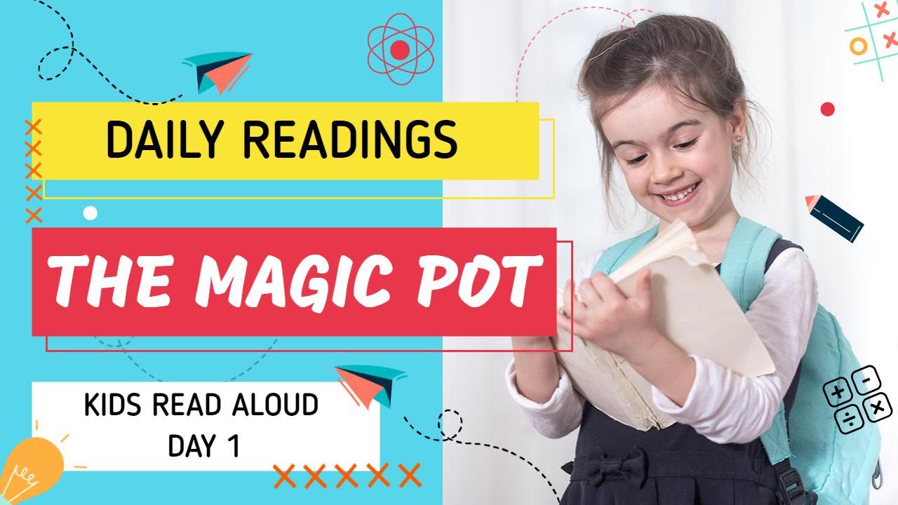 Bright Kids Reading Adventure YouTube Thumbnail Template