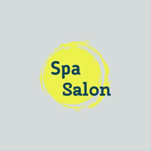 Bright Yellow Design Showcasing Spa and Wellness Salon Logo Template