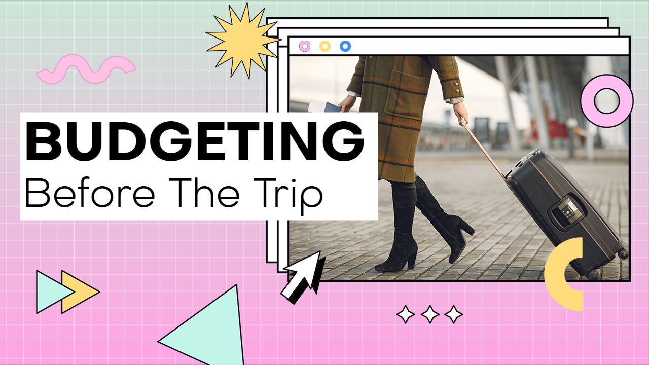 Budgeting Travel Tips Before Your Trip YouTube Thumbnail Template