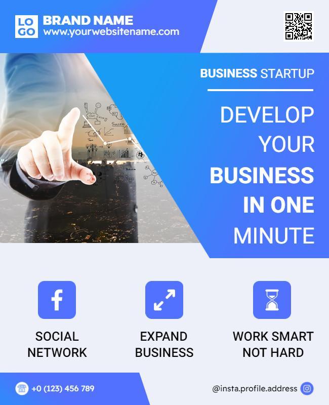 Business Development Networking Flyer Template