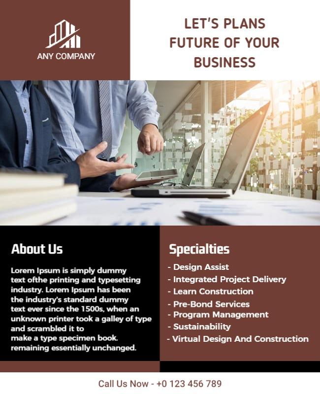 Business Development Services Flyer Template