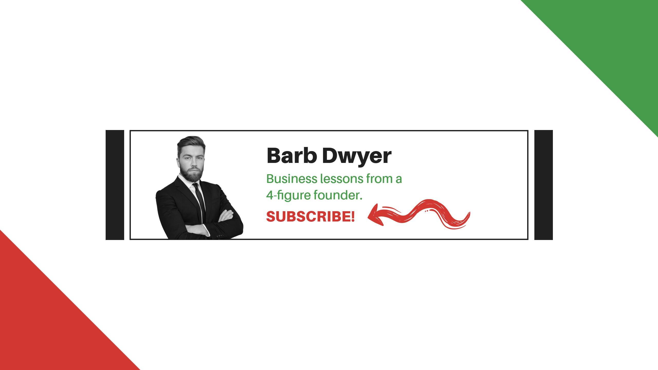 Business Insights with Engaging Graphics YouTube Banner Template