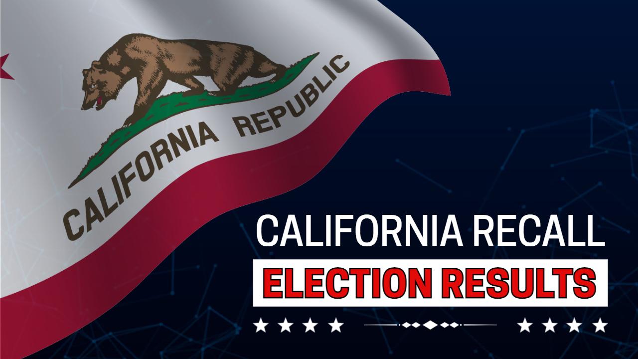 California Recall Election Results Analysis YouTube Thumbnail Template
