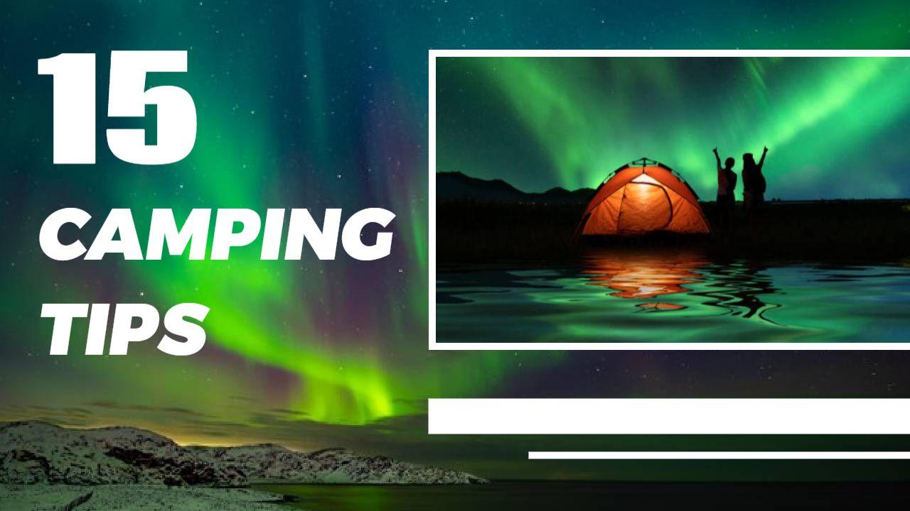 Camping Tips Adventure Travel YouTube Thumbnail Template