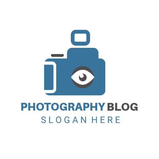 Capturing Moments with a Camera for Your Photography Blog Logo Template