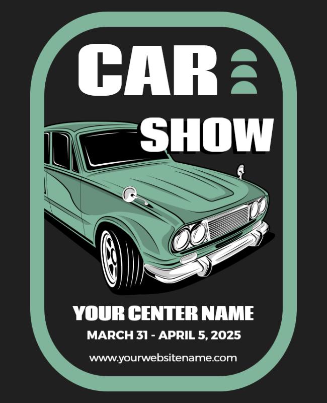 Car Show Flyer Template