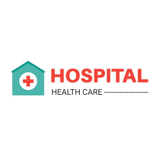 Caring Hospital Design Featuring Health Care Services Logo Template