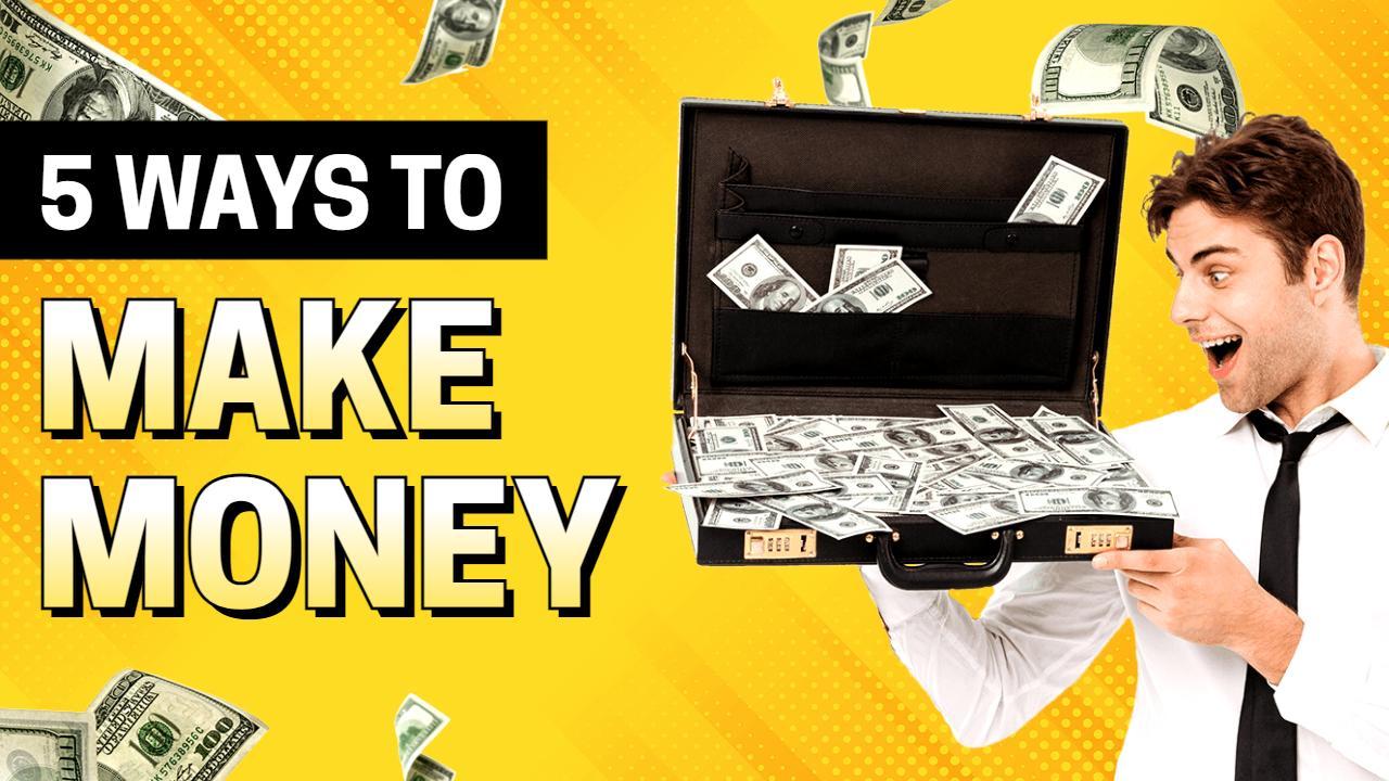 Cash Explosion Money Making Strategies Trending YouTube Thumbnail Template