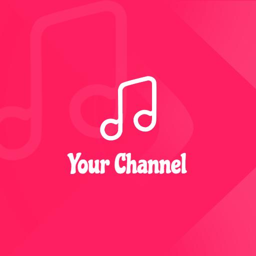 Catchy Pink Music Theme for Your YouTube Channel Logo Template