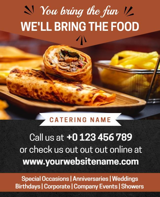 Catering Services Flyer Template