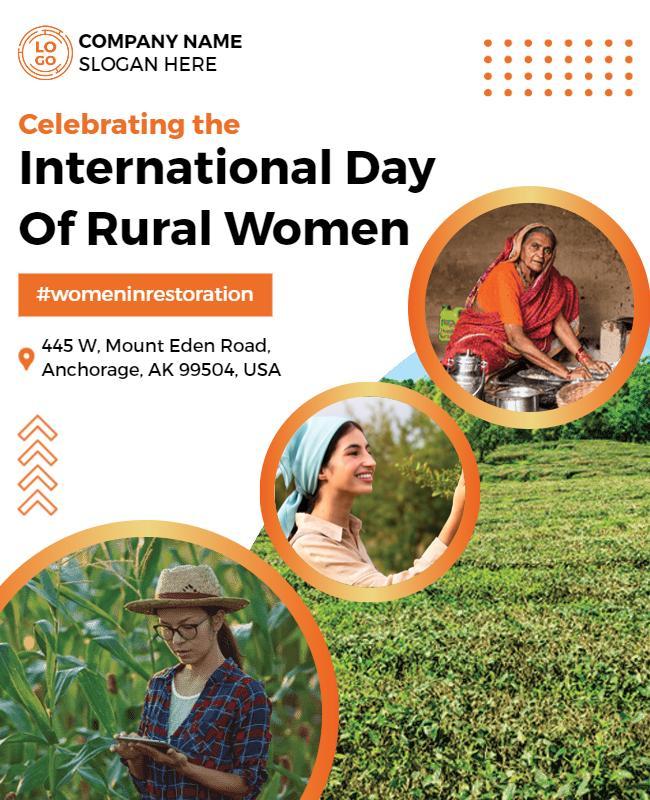 Celebrating Women Empowerment for International Day Poster Template