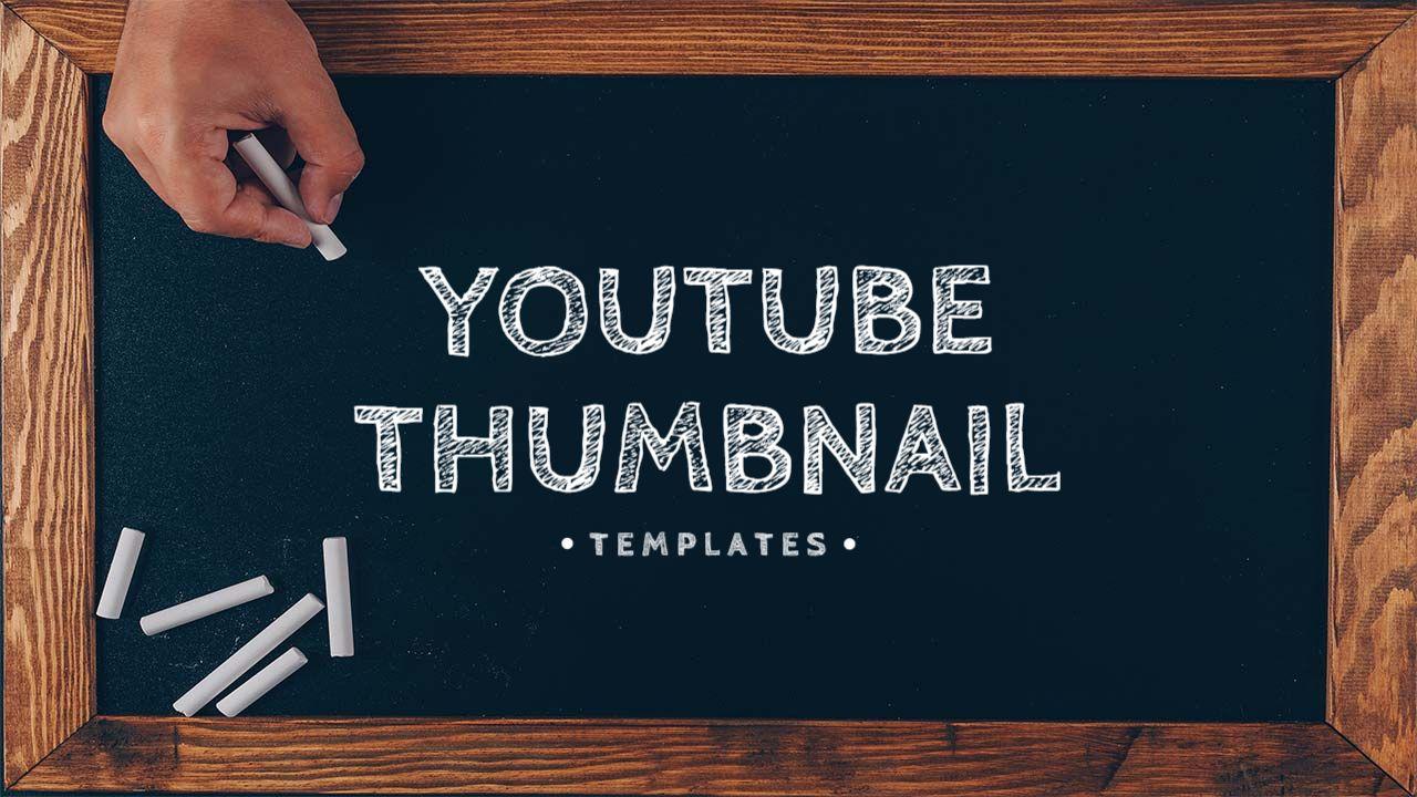 Chalkboard Education Concepts Trending YouTube Thumbnail Template