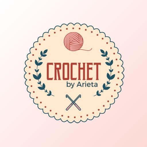 Charming Crochet Design with Warm Wool Elements Logo Template