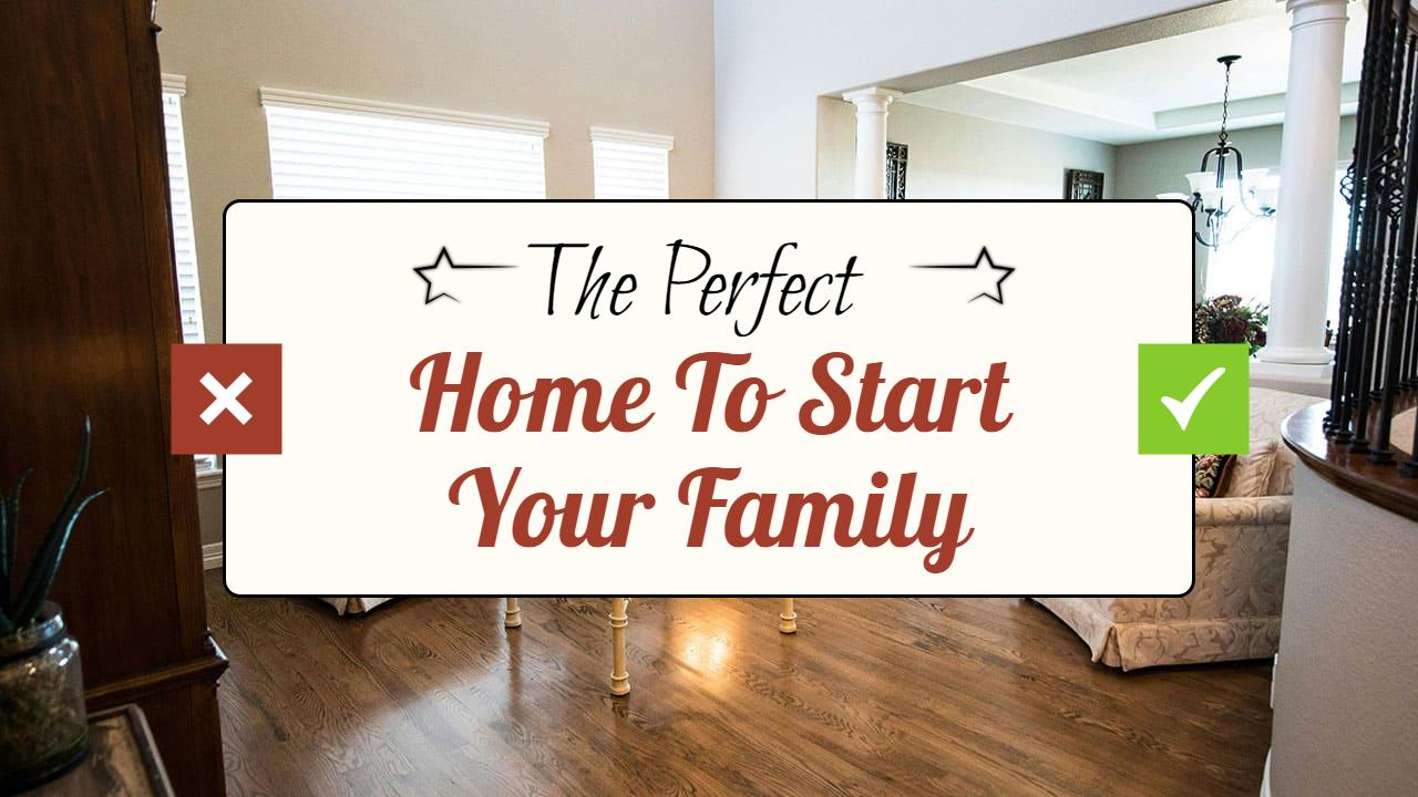 Charming Family Home Interior Real Estate YouTube Thumbnail Template
