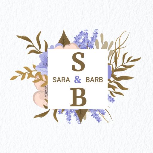 Charming Floral Arrangement Celebrating Love and Unity Wedding Logo Template