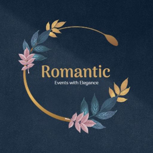 Charming Floral Design Reflecting Elegant Event Planner Logo Template