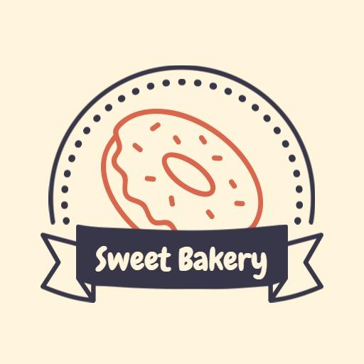 Charming Vintage Design Featuring Delicious Sweet Bakery Logo Template