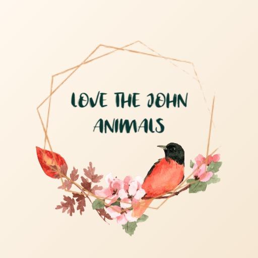 Charming Watercolor Floral Design Celebrating Animals Logo Template
